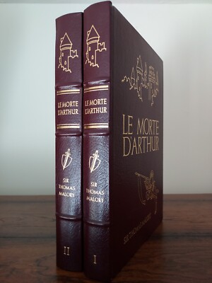 Easton Press Le Morte D'Arthur FINE Sir Thomas Malory Leather Fantasy Classic-image