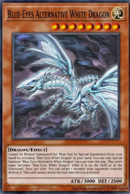 Blue-Eyes Alternative White Dragon - SDWD-EN005 - Common -image