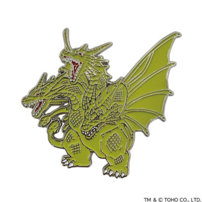 King Ghidorah Metal Magnet TOHO Godzilla Store Japan Limited Monster Kaiju New-image
