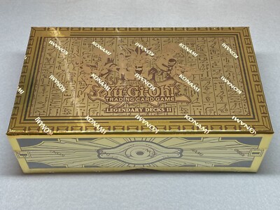 Yugioh Legendary Decks II Box Set - Yugi + Kaiba + Joey + Promos New Sealed-image