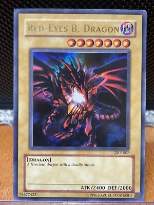 Yugioh! TCG Red-Eyes B. Dragon JMP-002 Ultra Rare Unlimited - LP-image
