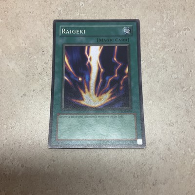 Yu-Gi-Oh! TCG Raigeki Legend of Blue Eyes White Dragon LOB-053 Free Ship!-image