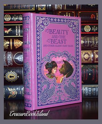 Beauty & The Beast and Other Classic Fairy Tales New Leather Bound Sealed Deluxe-image