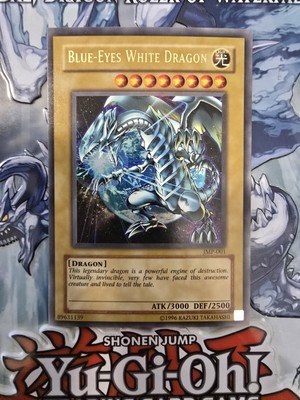 YU-GI-OH! BLUE-EYES WHITE DRAGON JMP-001 Holo Bleed Shonen JUMP -image