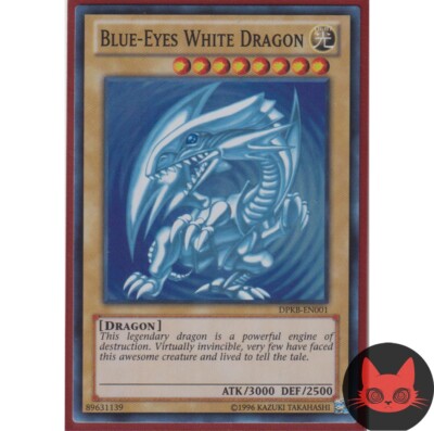 Yugioh Blue-Eyes White Dragon DPKB-EN001 Super Rare NM-image