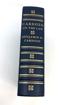 Cardozo on the Law by Benjamin N. Cardozo Legal Classics Library Leather Gilded-image