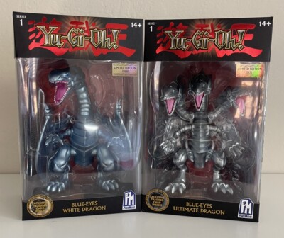 PhatMojo Yu-Gi-Oh! Blue-Eyes White & Ultimate Dragon Figure Limited Edition -NEW-image
