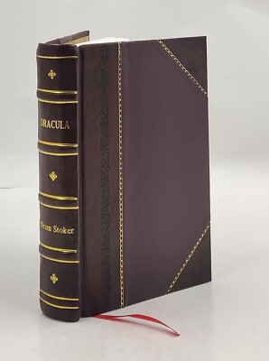 Dracula 1897 by Bram Stoker  [Leather Crafted]-image