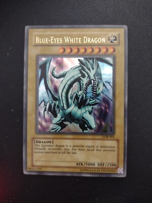 Blue-Eyes White Dragon LOB-001 The Legend of Blue Eyes White Dragon Unlimited-image