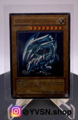Yugioh! Blue-Eyes White Dragon SDK-001 Ultra Rare Unlimited *see description*-image