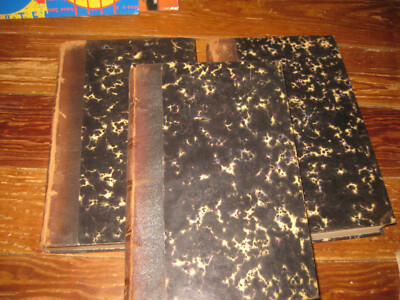 1885 3 volume leather bound set Latin Theologocial hardcovers Casus Conscientia-image