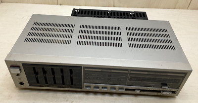 Vintage Fisher CA-58 Stereo Integrated Amplifier Silver Corded R/L Stereo-image