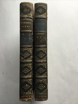 The Works Of Anna Letitia Barbauld, Memoir By Lucy Aiken, 1825 1st Ed. 2 Vol Set-image