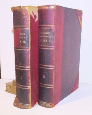 History of Greek Sculpture / Geschichte Der Griechischen Plastik Overbeck 1894-image