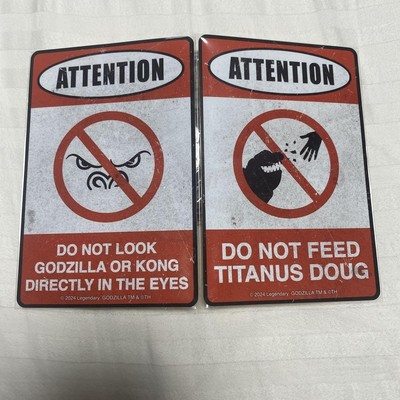 Godzilla Kong Movie Car Sticker Set Waterproof Japanese Official Goods-image