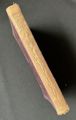 The Works of Edgar Allan Poe (vol 3 of 3 Vol Set)—1905—Leather—Illus—Pocket Size-image