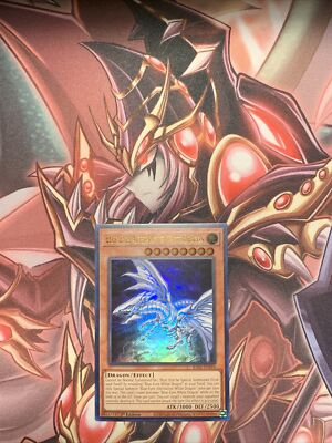 Yugioh Blue-Eyes Alternative White Dragon Ultra Rare RA02-image
