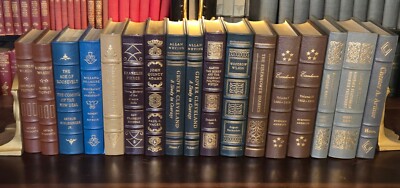 Easton Press - US Presidents Collection 17 Volumes-image