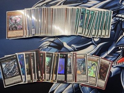 YuGiOh Blue-Eyes White Dragon Deck Max Rarity Collection Ghost Secret Rare 1st -image