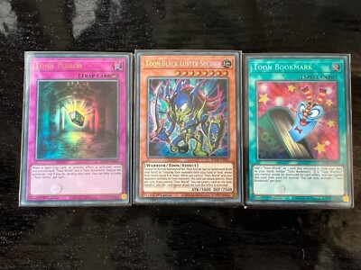 Yu-Gi-Oh! Complete Toon Deck + Extra Deck *Tournament Ready* Bookmark, + Bonus!-image