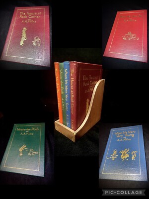 A A Milne Easton Press Leather The Complete Tales & Poems of Winnie the Pooh Set-image