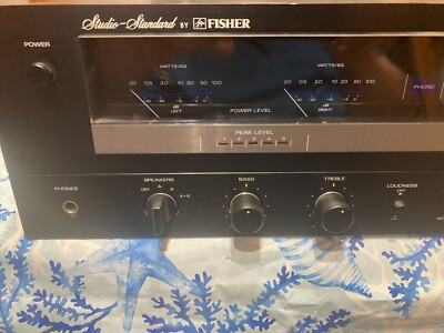 Vintage Fisher CA-800 Integrated Stereo Amp 100 Watts Per Chan. Needs repair.-image