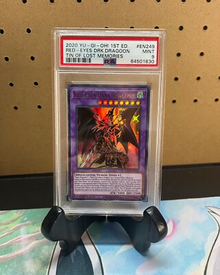 Yu-Gi-Oh! Red Eyes Dark Dragoon 1st Edition MP20-EN249 PSA 9-image