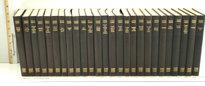Modern Business Alexander Hamilton Institute 1954 Vintage 25 Vol. Leather Set   -image