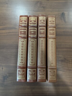 Franklin Library  The Decline and Fall of the Roman Empire Vol 1-4-image