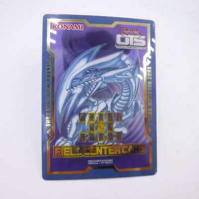 NEAR MINT Yu-Gi-Oh! BLUE-EYES WHITE DRAGON OTS FIELD CENTER CARD KONAMI OFFICIAL-image