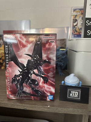 Yu Gi Oh! Duel Monsters Red Eyes Black Dragon Figure BANPRESTO-image