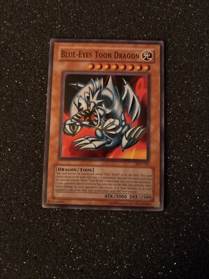Yu-Gi-Oh Toon Blue Eyes White Dragon -  SDP-020 - MINT - FLAWLESS-image