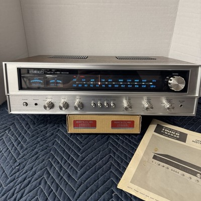 FISHER 143-92532700 VINTAGE AM/FM STEREO RECEIVER - SERVICED - CLEANED - TESTED-image