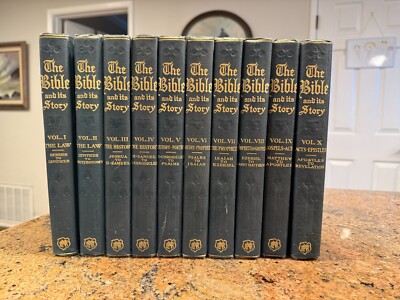 The Bible and Its Story Taught by Picture Lessons - Horne - 10 Vol Set (HC 1910)-image