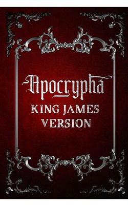Apocrypha KJV  Bible  Red-image