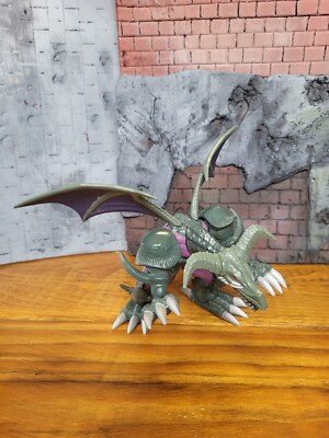 Mattel 2002 Yu-Gi-Oh Red Eyes Black Metal Dragon Complete Figure Model Kit-image