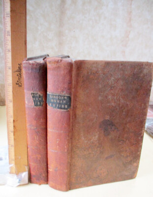2Vols,THE HISTORY Of The DECLINE & FALL Of The ROMAN EMPIRE,1805,Edward Gibbon-image