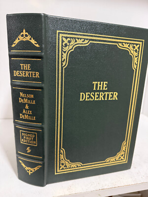 Easton Press The Deserter by Nelson Demille  Signed 1st Editions w/ COA-image