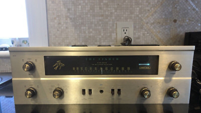 FISHER 400 FM Multiplex Tube Receiver Amplifier Perfect Working Condition #37648-image