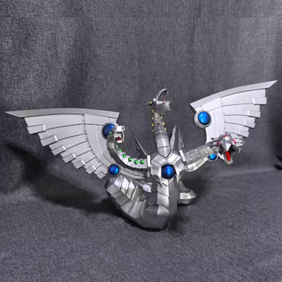 Game Yu-Gi-Oh End Dragon Figure Blue-Eyes White Dragon GK Statue Model COLLECT-image