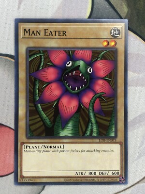 Yu-Gi-Oh! Man Eater LOB-EN075 Legend of Blue Eyes White Dragon 25th Anniversary-image