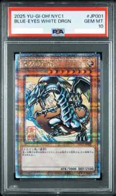 PSA 10 Yu-Gi-Oh 25th Blue-Eyes White Dragon Ukiyoe Japanese Sealed NYC1-JP001-image