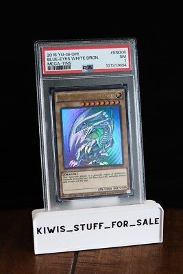 PSA 7 Blue-Eyes White Dragon CT13-EN008 Limited Edition-image