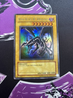 Yugioh Red-Eyes B. Dragon SDJ-001 Ultra Rare Unlimited LP-image