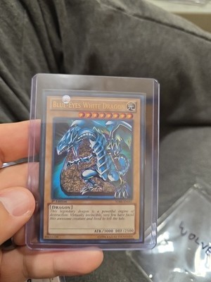 Blue-Eyes White Dragon PCK-001 Prismatic Secret Yugioh Card Mint NM 1st Edition-image