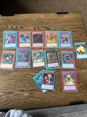 Yu-Gi-Oh Red Eyes Black Dragon Card Set-image