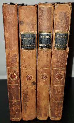 Sketches of the History of Man - Complete 4 Volume Set-image