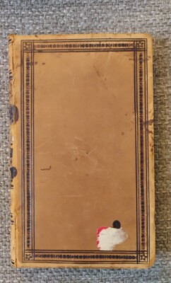 A COLLECTION OF THIRTY REMARKABLE NATIVITIES 1789 Antique Leather Book -image