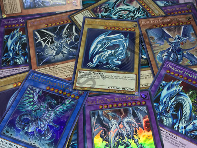 Yugioh PREMIUM BLUE-EYES WHITE DRAGONS COLLECTION LOT! ALL HOLOGR! + Bonus-image