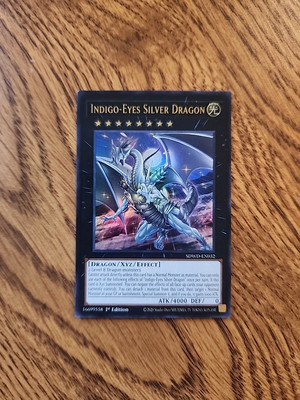 Indigo-Eyes Silver Dragon - SDWD-EN032 Ultra Rare 1st Ed NM Yugioh -image